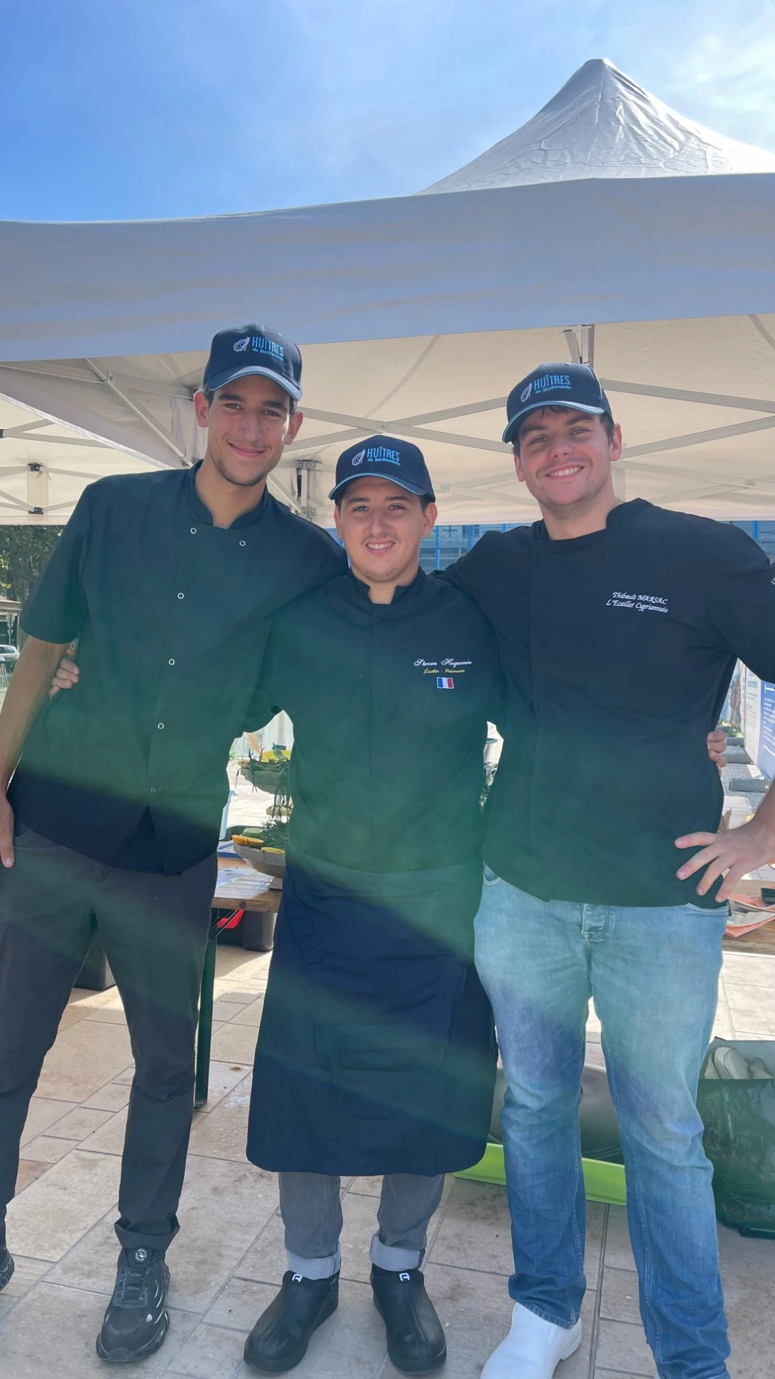 Steven Huguenin Enzo Fernandez Thibault Marsac The Oyster Days Sète 2025